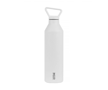 Akcesorium do kuchni MiiR Narrow Mouth Bottle biała butelka 680 ml